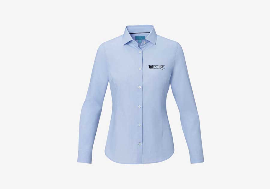 Chemise femme bio manches longues Cuprite