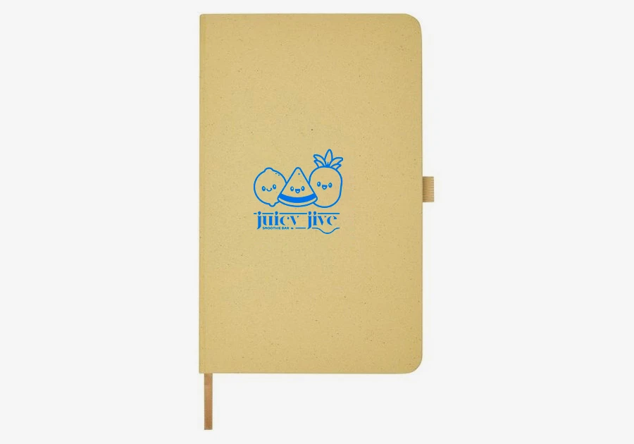 Carnet rigide en papier recyclé Fabianna