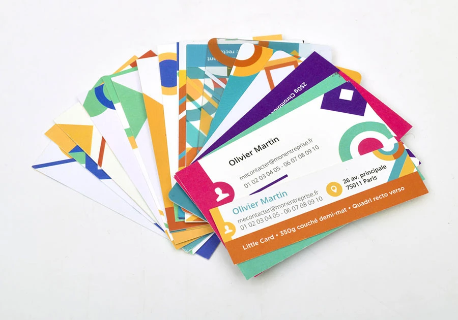 Pack cartes de visite