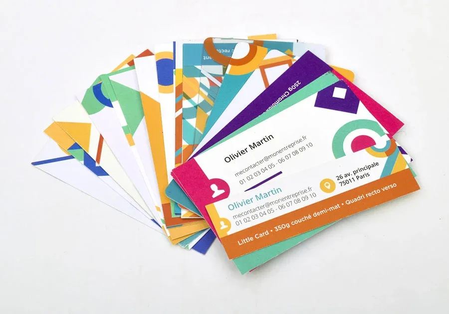 Pack cartes de visite