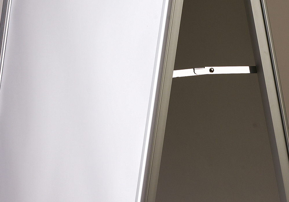 Detalles del producto del caballete publicitario