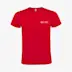 T-shirt unisexe manches courtes Atomic rouge