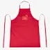 Tablier Reeva 100% coton 180g/m2 rouge