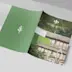 Brochure agrafée recyclée couverture