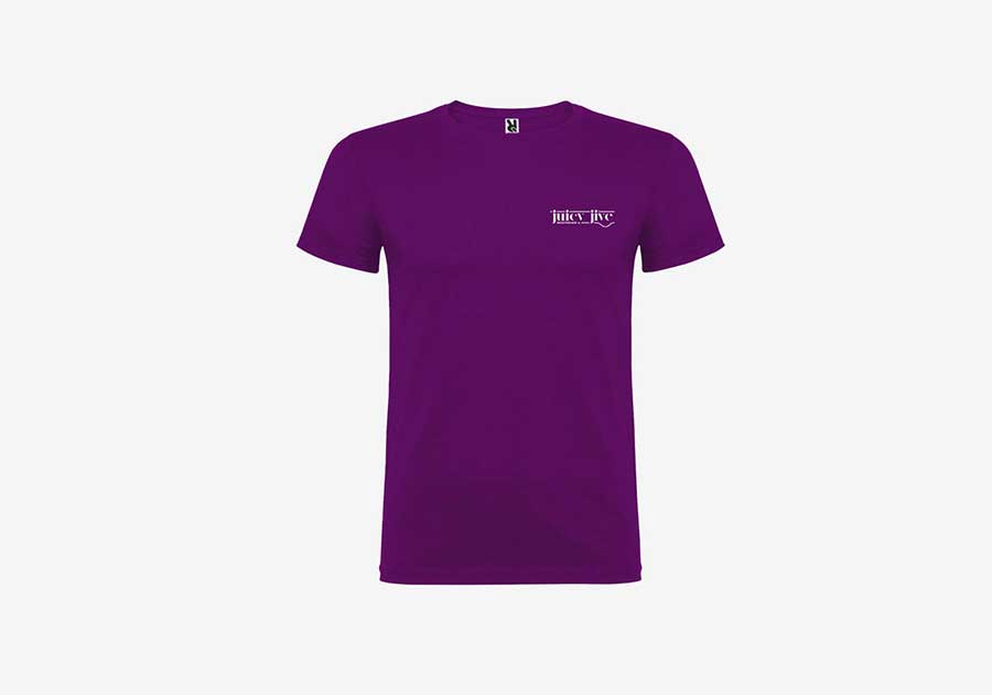 T-shirt-homme-Beagle-violet