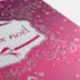 Carton d'invitation finitions spéciales vernis paillette