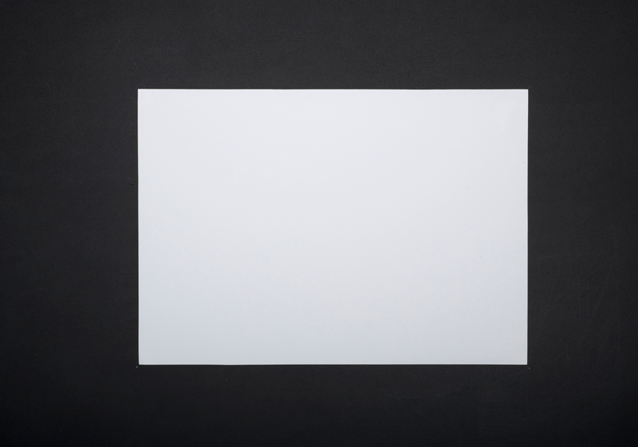 Affiche intérieure format sur mesure 150g satin blanc
