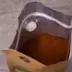 Doypack con válvula abierto