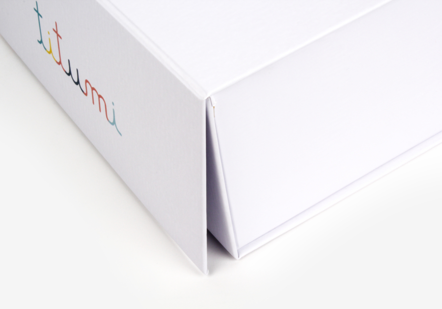 Caja magnética solapa con imán