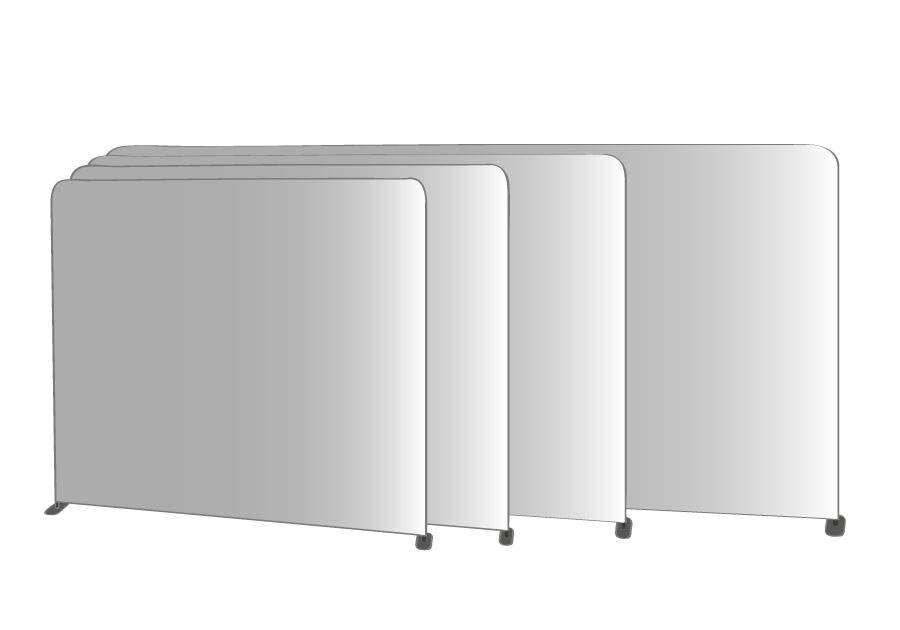 Soporte tubular recto varios formatos disponibles