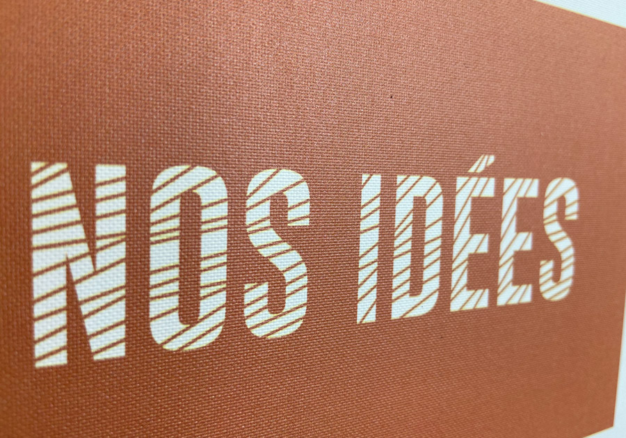 Papel pintado con tinta de látex