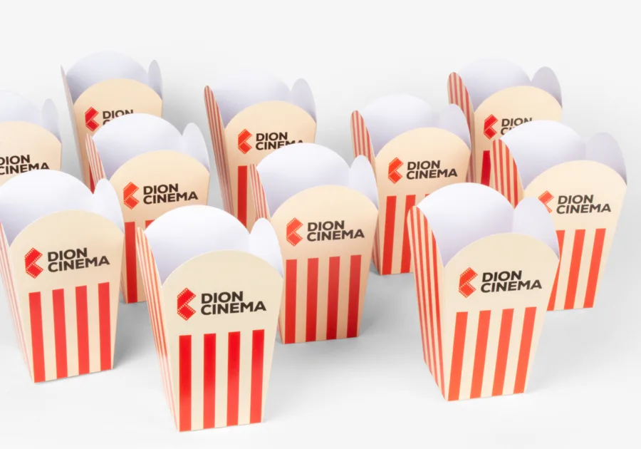 Etui popcorn grand format