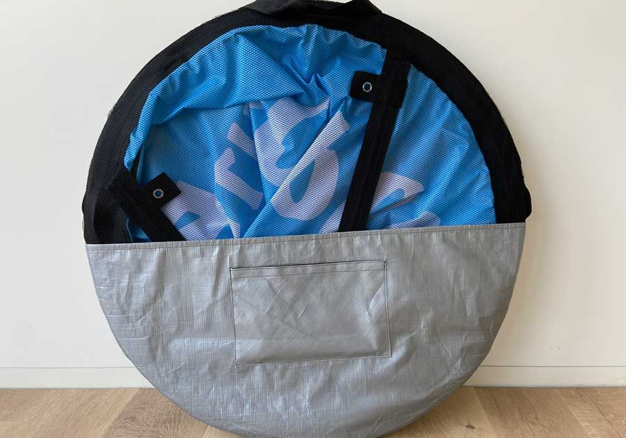 Bolsa de transporte para caballete outbean con entregado plegado