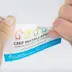 Carton d'invitation support synthetiques indechirable