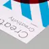 Carte Tarjeta postale papier texturé 300g gmund martelé blanc