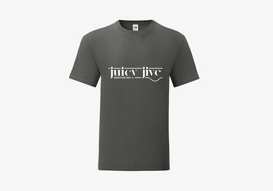 T-shirt Iconic de Fruit of the Loom® graphite clair