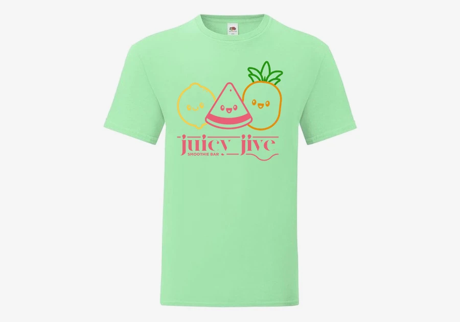 T-shirt Iconic de Fruit of the Loom® Néomenthe