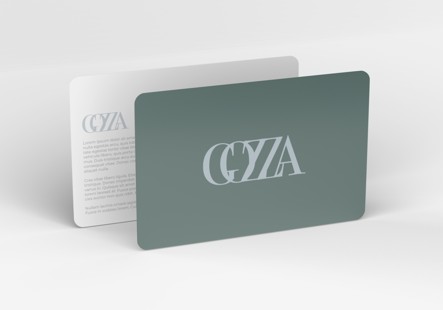 Tarjeta de PVC gozza