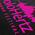 Banderole PVC 550g bâche enduite PVC fluo rose quadri recto