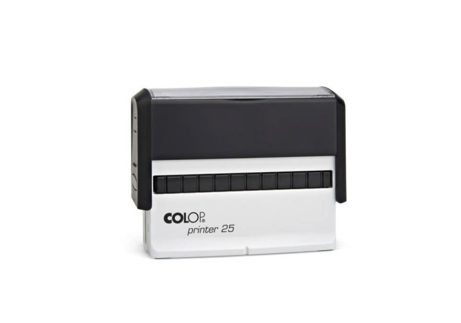 Tampon auto-encreur en plastique long - 14x74