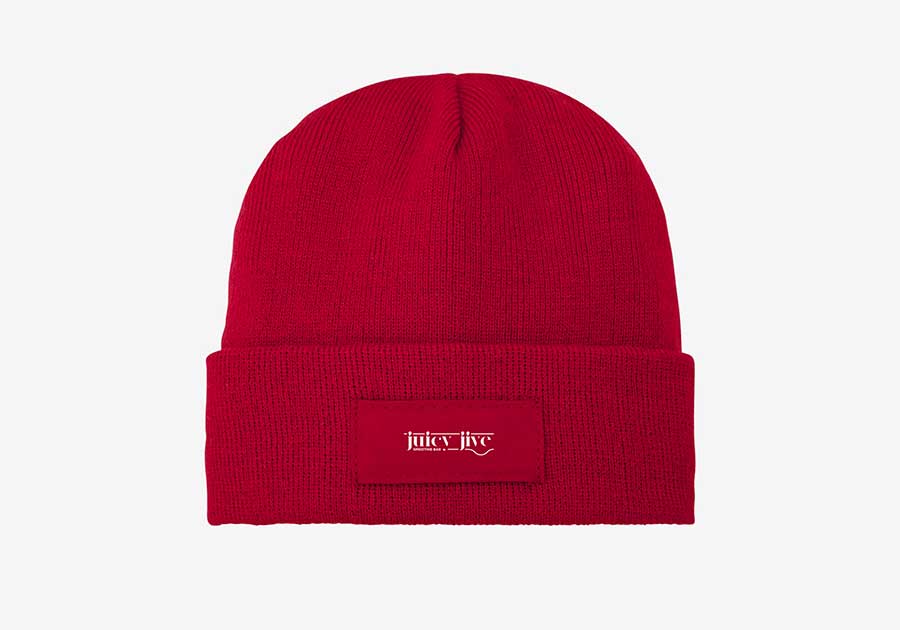 Bonnet-avec-étiquette-Boreas-rouge