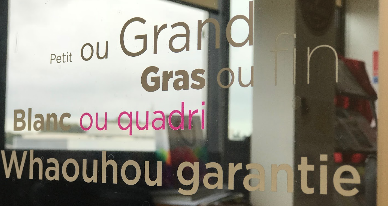 Vinilo adhesivo ecológico personalizado Viziprint