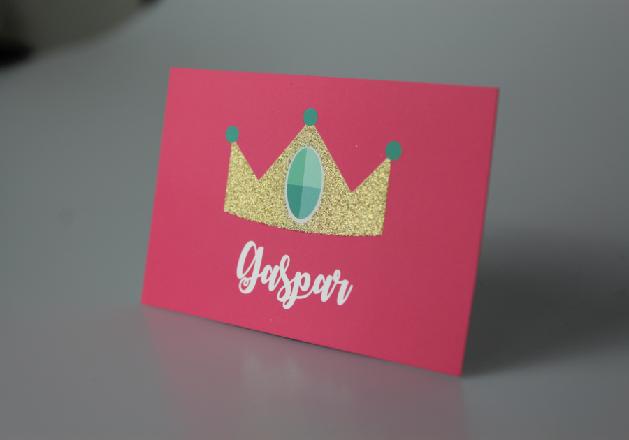 Tarjeta Postal con barniz selectivo Gaspar