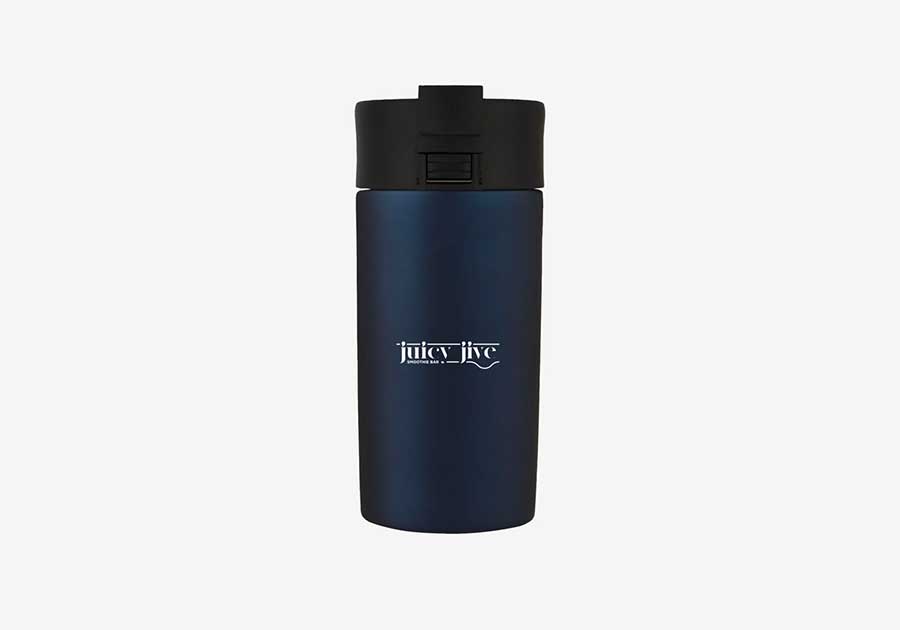 Vaso térmico efecto cobre Jetta 33 cl azul