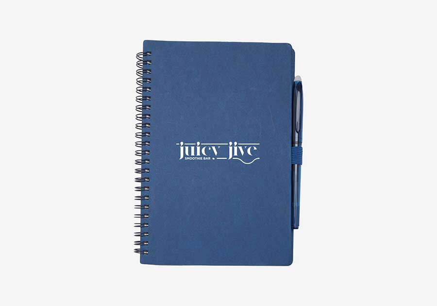 Set carnet rigide et stylo Slate