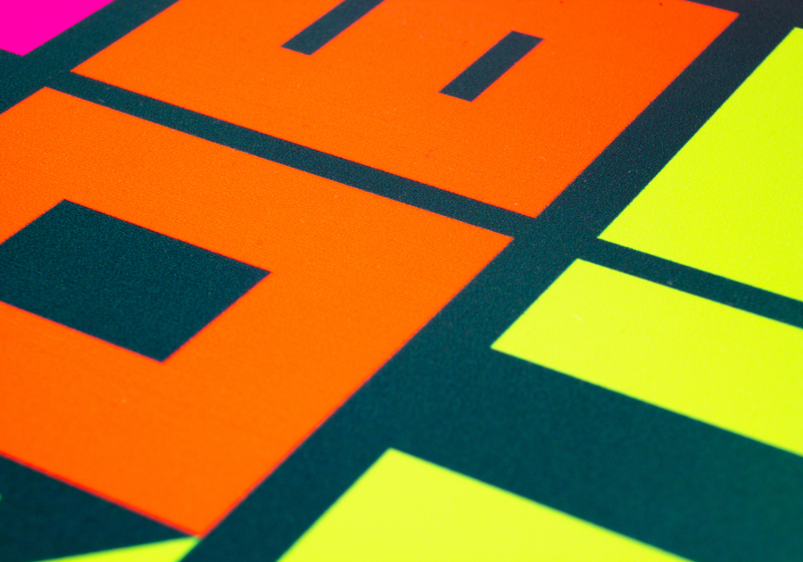 Roll up clásico Impresión a cuatro colores y 2 fluorescentes amarillo y naranja