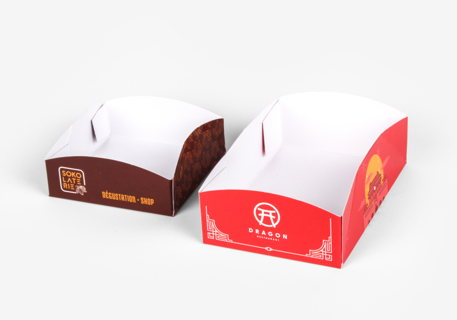 Bandeja de comida delipac de 360 ​​g