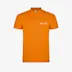 Polo-homme-manches-courtes-Star-orange