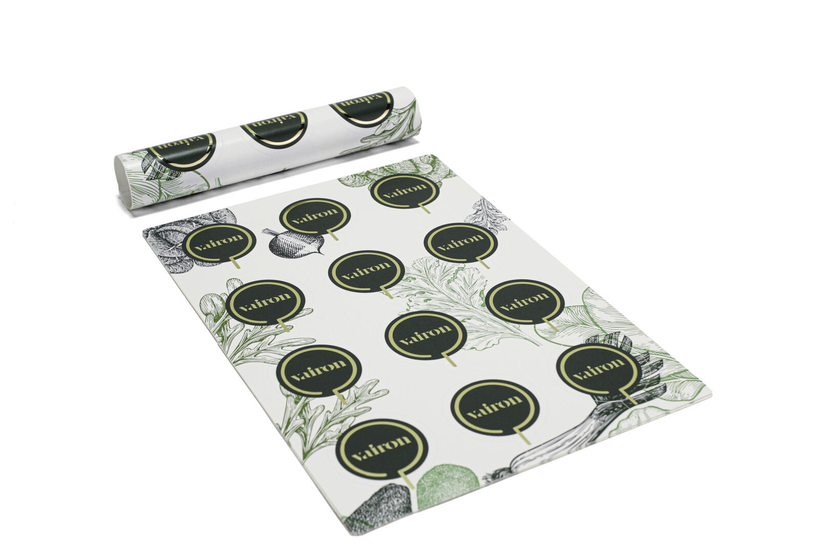 Stickers en pliego acabados especiales