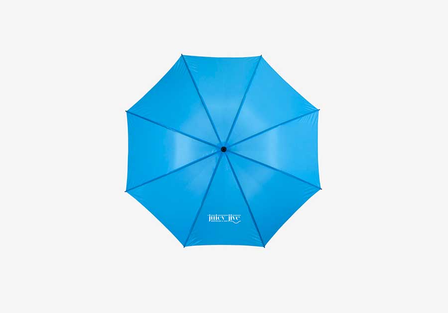 Parapluie de golf avec poignée Yfke EVA 30" bleu-primaire