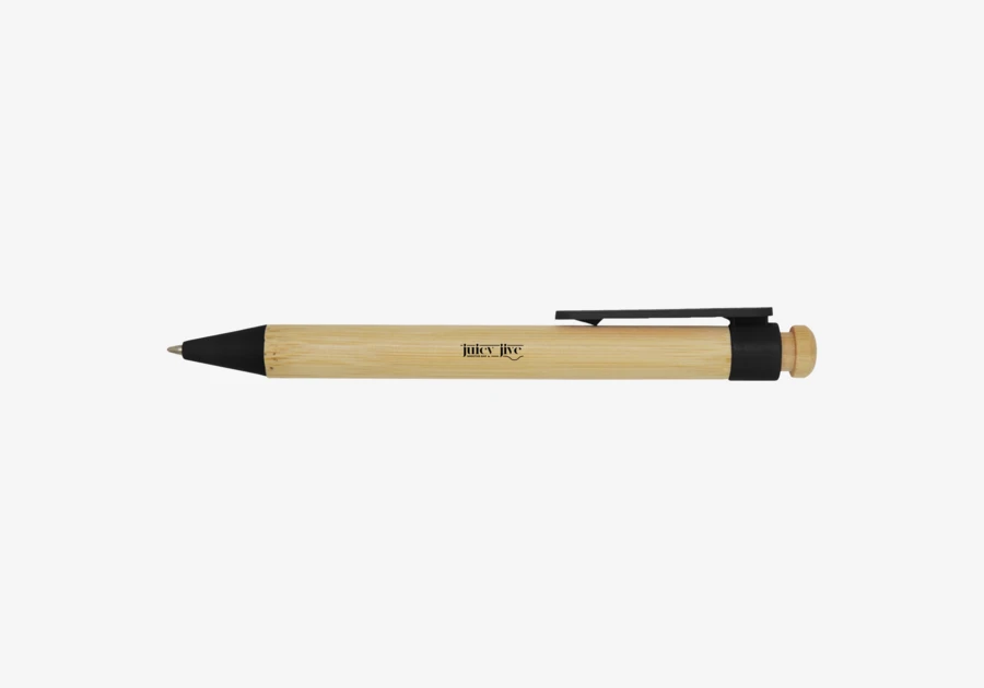 Stylo bille bambou et plastique recyclé Rattan