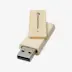 Unidad flash usb de bambú de 16 gb