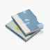 Brochure dos cousu - hard cover