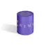 Pouf cylindrique tissu