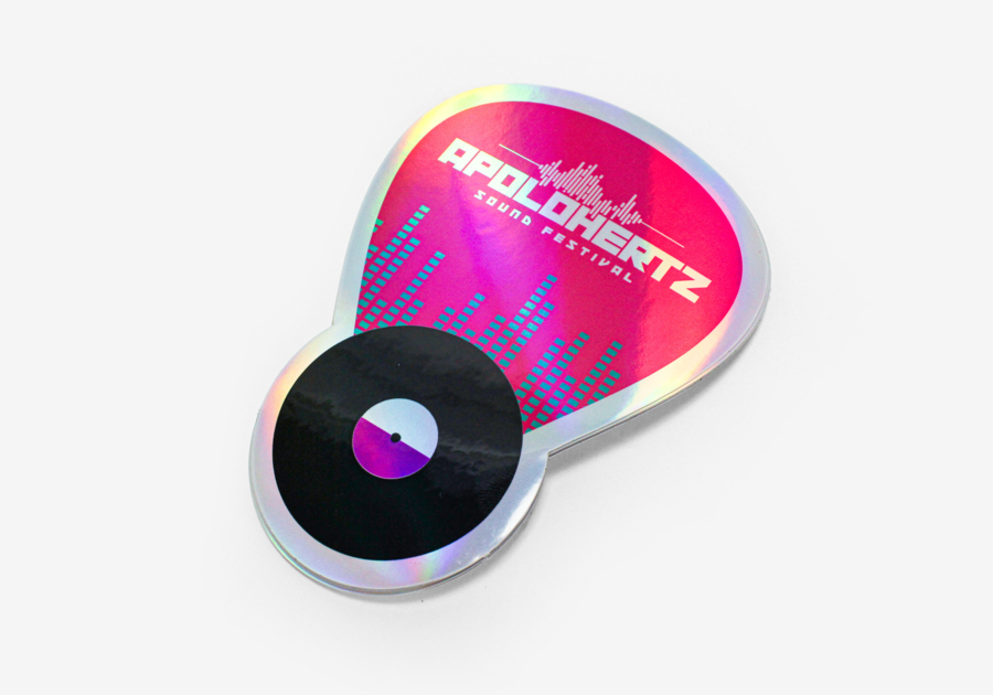 Pegatinas troqueladas a corte completo - Apolohertz