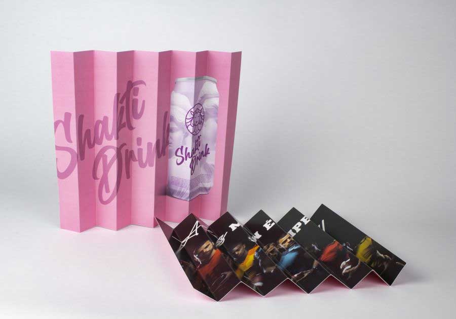 Applaudisseur en carton plié rose