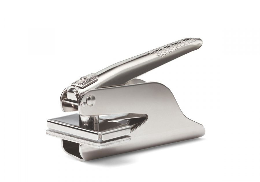 Sello de relieve natural rectangular