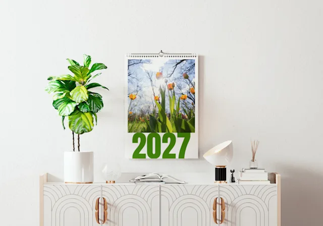 Calendario de pared