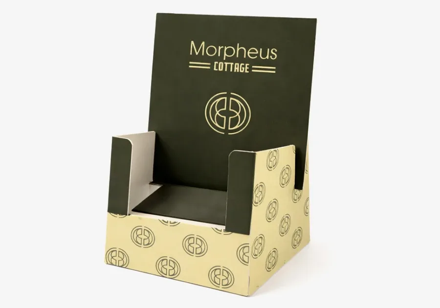 Présentoir cartes de visite en carton