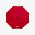 Parapluie ouverture automatique avec manche et poignée en bois Kyle 23" rouge