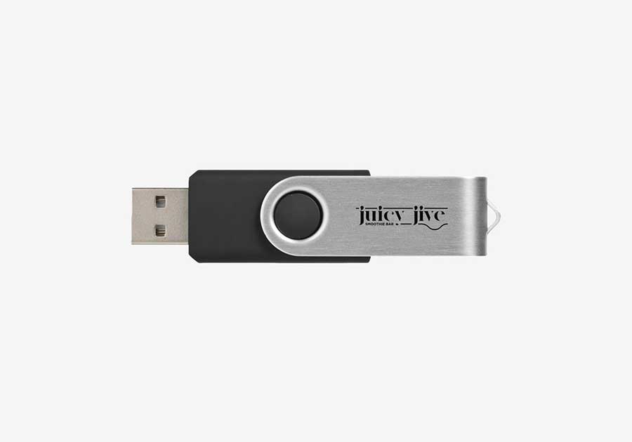 Cle?-USB-pivotante-2-Go-noirargent preview maxWidth 1600 maxHeight 1600