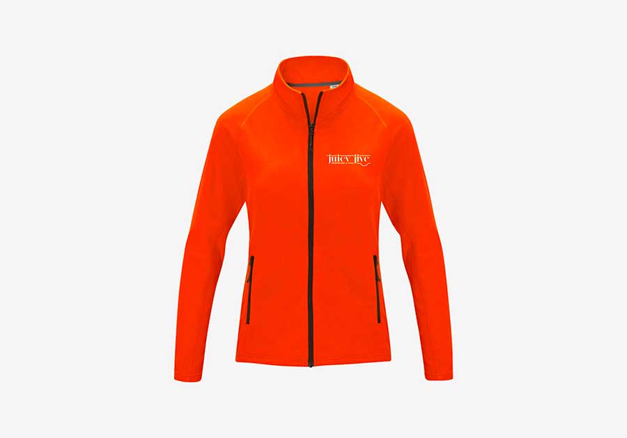 Veste-polaire-femme-Zelus-orange