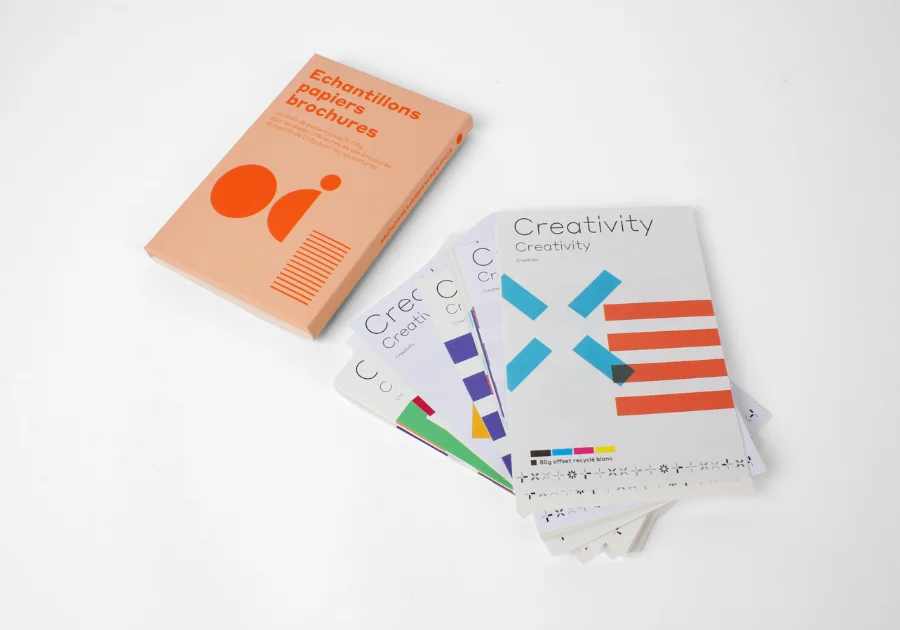Echantillons papiers brochures