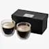 Set 2 tasses espresso en verre Boda