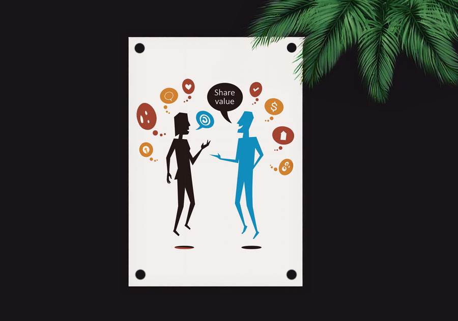 Placa de aluminio impresa en Cuatri