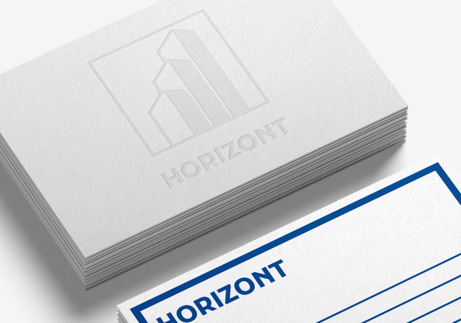 Tarjeta Postal horizontal letter press personalizada